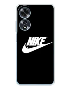 Чехол для OPPO A60 с картинкой «Мазки краски Nike» Чехол для OPPO A60 с картинкой «Мазки краски Nike»