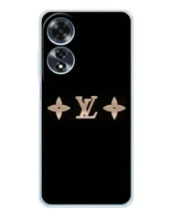 Чехол для OPPO A60 с картинкой «Louis Vuitton — минимализм»