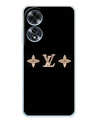 Чехол для OPPO A60 с картинкой «Louis Vuitton — минимализм»