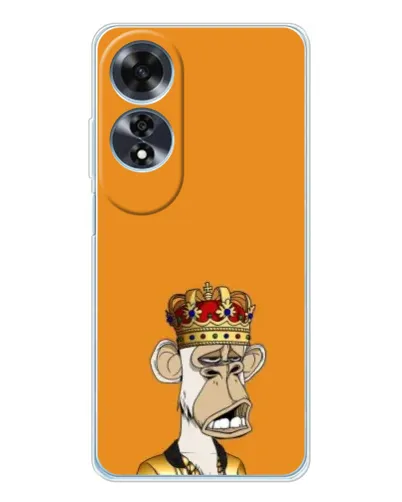 Чехол для OPPO A60 с картинкой «Золотая обезьяна Bored Ape»
