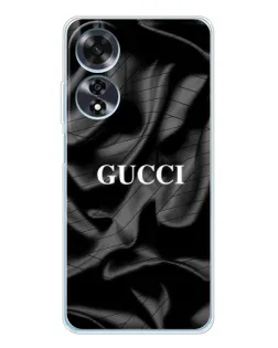 Чехол для OPPO A60 с картинкой «Gucci — шелковые волны»
