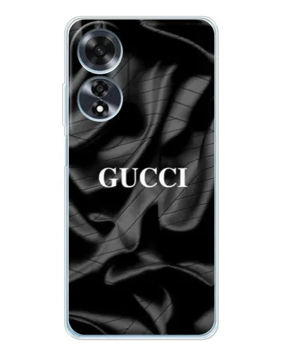 Чехол для OPPO A60 с картинкой «Gucci — шелковые волны»