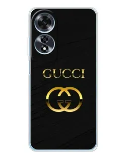 Чехол для OPPO A60 с картинкой «Золотой логотип Gucci» Чехол для OPPO A60 с картинкой «Золотой логотип Gucci»