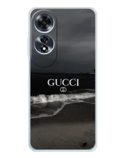Чехол для OPPO A60 с картинкой «Gucci — морской прибой» Чехол для OPPO A60 с картинкой «Gucci — морской прибой»