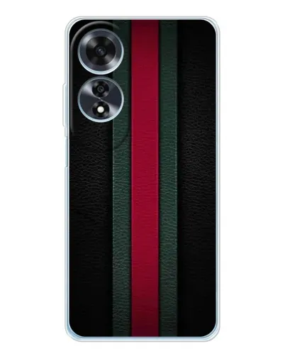 Чехол для OPPO A60 с картинкой «Gucci — неоновая линия»