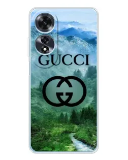 Чехол для OPPO A60 с картинкой «Gucci — горный пейзаж» Чехол для OPPO A60 с картинкой «Gucci — горный пейзаж»
