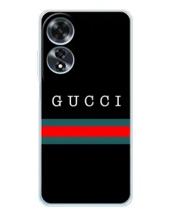 Чехол для OPPO A60 с картинкой «Gucci — красный пояс» Чехол для OPPO A60 с картинкой «Gucci — красный пояс»
