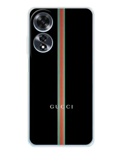 Чехол для OPPO A60 с картинкой «Gucci — строгая линия» Чехол для OPPO A60 с картинкой «Gucci — строгая линия»