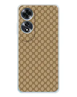 Чехол для OPPO A60 с картинкой «Gucci — классический беж» Чехол для OPPO A60 с картинкой «Gucci — классический беж»