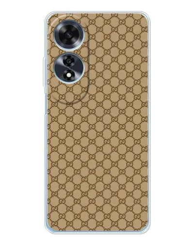 Чохол для OPPO A60 з картинкою «Gucci — класичний беж» Чохол для OPPO A60 з картинкою «Gucci — класичний беж»