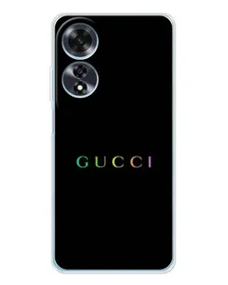 Чехол для OPPO A60 с картинкой «Gucci — неоновый минимализм» Чехол для OPPO A60 с картинкой «Gucci — неоновый минимализм»