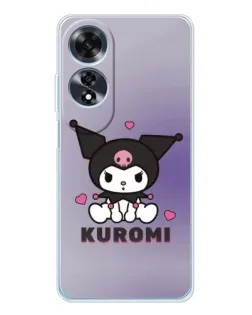 Чохол для OPPO A60 з картинкою «Kuromi — фіолетовий арт» Чохол для OPPO A60 з картинкою «Kuromi — фіолетовий арт»
