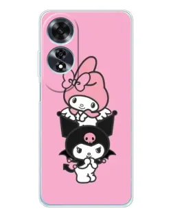 Чохол для OPPO A60 з картинкою «My Melody та Kuromi» Чохол для OPPO A60 з картинкою «My Melody та Kuromi»