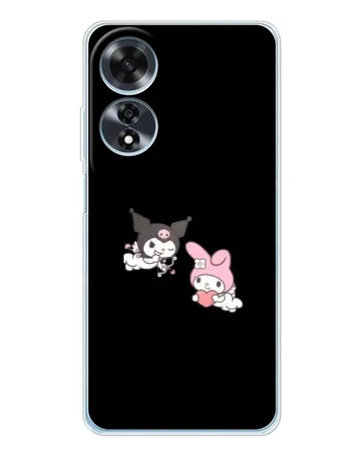 Чохол для OPPO A60 з картинкою «My Melody та Kuromi»