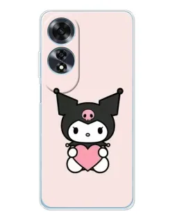 Чохол для OPPO A60 з картинкою «Kuromi та серце» Чохол для OPPO A60 з картинкою «Kuromi та серце»