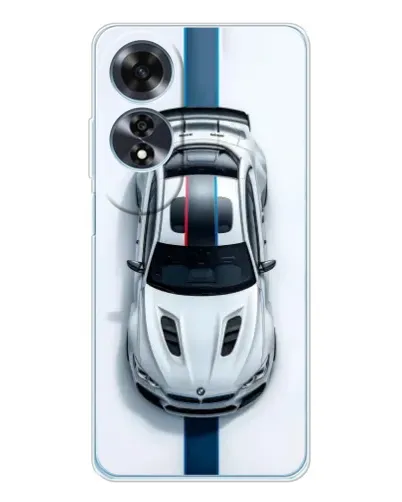 Чехол для OPPO A60 с картинкой «Вид сверху — BMW M»