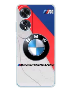 Чехол для OPPO A60 с картинкой «BMW Performance стиль»