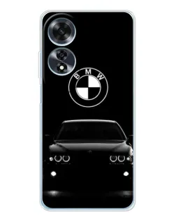 Чехол для OPPO A60 с картинкой «BMW — взгляд из темноты»