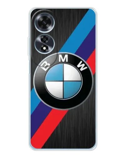 Чехол для OPPO A60 с картинкой «BMW M-stripes стиль»
