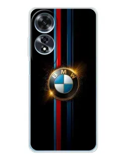 Чехол для OPPO A60 с картинкой «BMW M-Power неон»