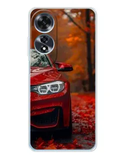 Чехол для OPPO A60 с картинкой «Осенняя BMW M4»