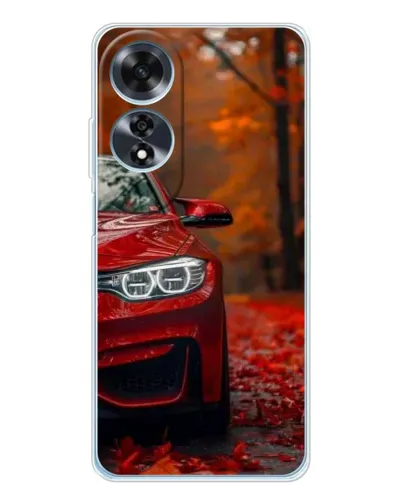 Чехол для OPPO A60 с картинкой «Осенняя BMW M4»