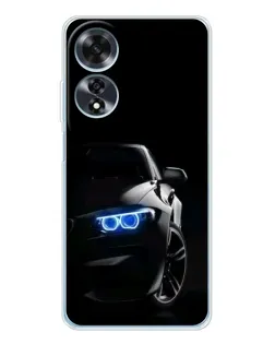 Чехол для OPPO A60 с картинкой «BMW — ночной взгляд» Чехол для OPPO A60 с картинкой «BMW — ночной взгляд»