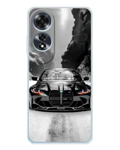 Чехол для OPPO A60 с картинкой «BMW — акварельный дрифт» Чехол для OPPO A60 с картинкой «BMW — акварельный дрифт»