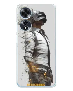 Чехол для OPPO A60 с картинкой «PUBG — боец в пыли» Чехол для OPPO A60 с картинкой «PUBG — боец в пыли»