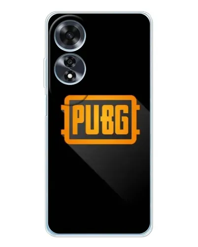 Чехол для OPPO A60 с картинкой «PUBG — рамка лого»