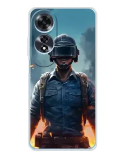 Чехол для OPPO A60 с картинкой «PUBG — реалистичный герой» Чехол для OPPO A60 с картинкой «PUBG — реалистичный герой»