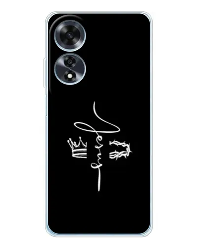 Чохол для OPPO A60 з картинкою «Король Слави Jesus»