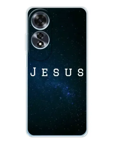 Чохол для OPPO A60 з картинкою «Зоряне небо Jesus»