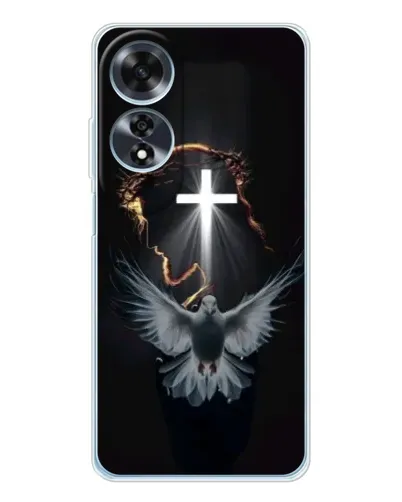 Чохол для OPPO A60 з картинкою «Голуб та Світло»
