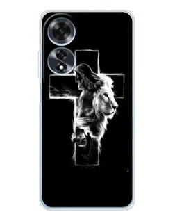 Чехол для OPPO A60 с картинкой «Сияющий крест Jesus» Чехол для OPPO A60 с картинкой «Сияющий крест Jesus»