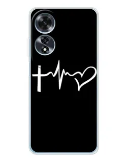 Чехол для OPPO A60 с картинкой «Пульс веры» Чехол для OPPO A60 с картинкой «Пульс веры»