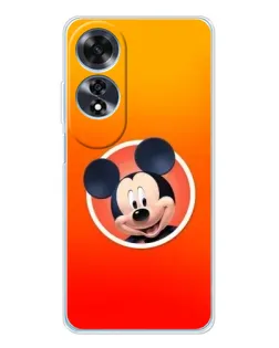 Чехол для OPPO A60 с картинкой «Mickey в круге»