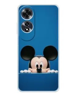 Чехол для OPPO A60 с картинкой «Микки выглядывает»