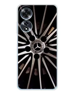 Чехол для OPPO A60 с картинкой «Диск Mercedes»