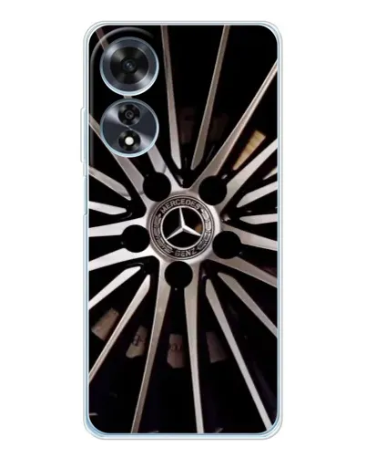 Чехол для OPPO A60 с картинкой «Диск Mercedes»