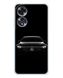 Чехол для OPPO A60 с картинкой «Mercedes Vision — концепт»