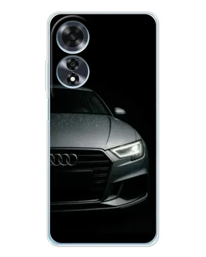 Чехол для OPPO A60 с картинкой «Audi — детализация кузова»