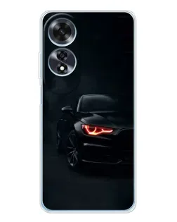 Чехол для OPPO A60 с картинкой «Audi — хищный взгляд»