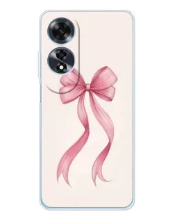 Чехол для OPPO A60 с картинкой «Розовый бант»
