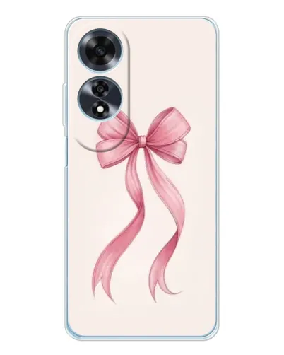 Чехол для OPPO A60 с картинкой «Розовый бант»