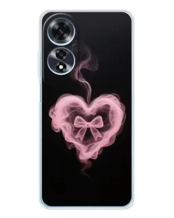 Чехол для OPPO A60 с картинкой «Дымчатое сердце»