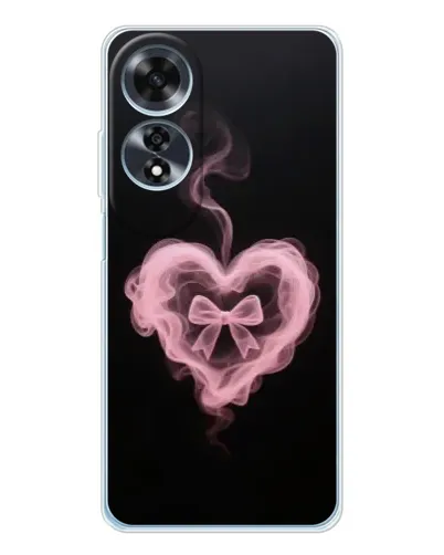 Чехол для OPPO A60 с картинкой «Дымчатое сердце»