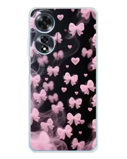 Чехол для OPPO A60 с картинкой «Неоновое кружево»