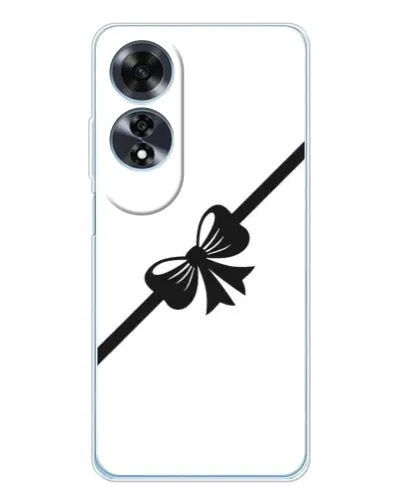 Чехол для OPPO A60 с картинкой «Диагональный бант»