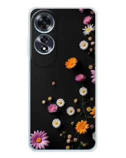 Чехол для OPPO A60 с картинкой «Цветочная композиция»